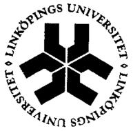 Avdelning, Institution Biologi, IFM Division, Department Biology, IFM Datum 2010-05-31 Date Språk Language x Svenska/Swedish Engelska/English Rapporttyp Report category Licentiatavhandling x