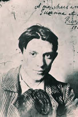 Här beskrivs hur Picasso lärde sig sitt hantverk och utvecklades som konstnär.
