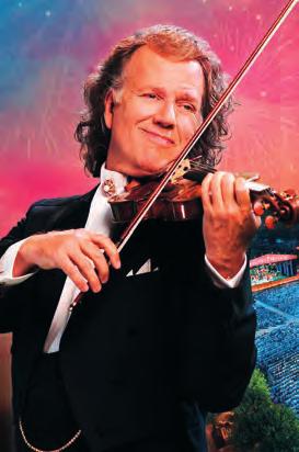 (från säsongen 15/16) ANDRÉ RIEU: Amore My Tribute to Love Premiär 18 augusti Maastricht, Holland Medverkande: André Rieu, Johan Strauss Orchestra, gästartister André Rieu är känd som "Valsernas