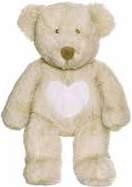 1551 Teddy Cream Nalle, liten, grå