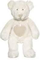 vit 51cm, 2 st/fpk 1554 Teddy Cream