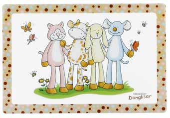 Diinglisar, Tallrik 21,5cm,