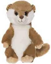 Nalle, beige, sittande