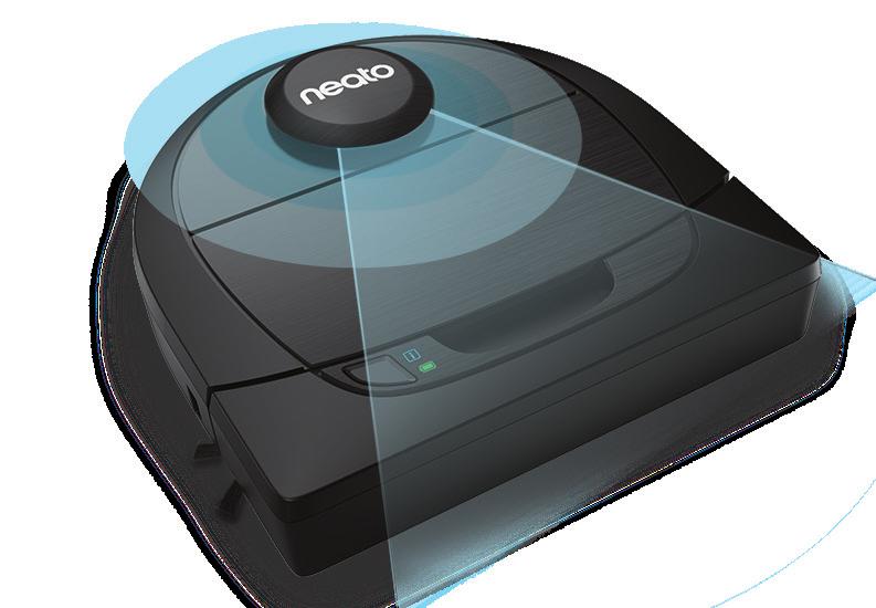 Svenska Möt din Neato-robot Grattis till din nya robotdammsugare! Med den här Wi-Fiaktiverade roboten kan du sköta din golvrengöring från en telefon, surfplatta eller andra smarta enheter.
