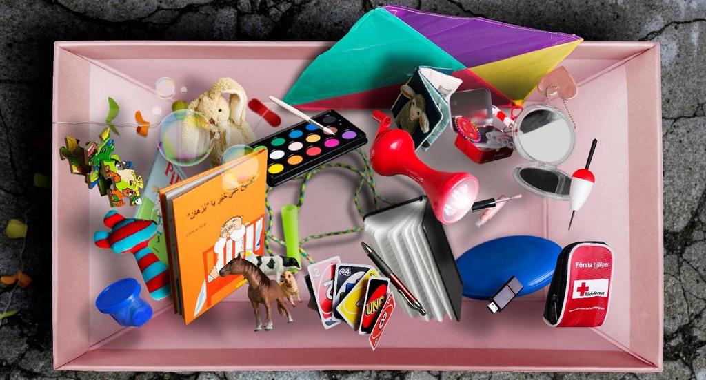 Good practice SUPPORT Kit Vad och varför? Ett stöd-kit innehåller produkter som på olika sätt ska få familjer att känna hopp och skapa en så normal vardag som möjligt i en onormal situation.