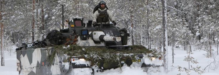 participating units Vintersol 2018 has a total of approximately 1200 participants from Norrbotten Regiment, Artillery Regiment, Logistic Regiment, Land Warfare Centre, Helicopter Wing, Armed Forces