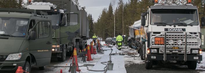 uadron in Luleå and Second Helicopter Squadron in Linköping. U.S. Marine Corps Forces Europe and Africa participates with approximatley 50 soldiers who train together with the Swedish 192:nd Mechanized Battalion.