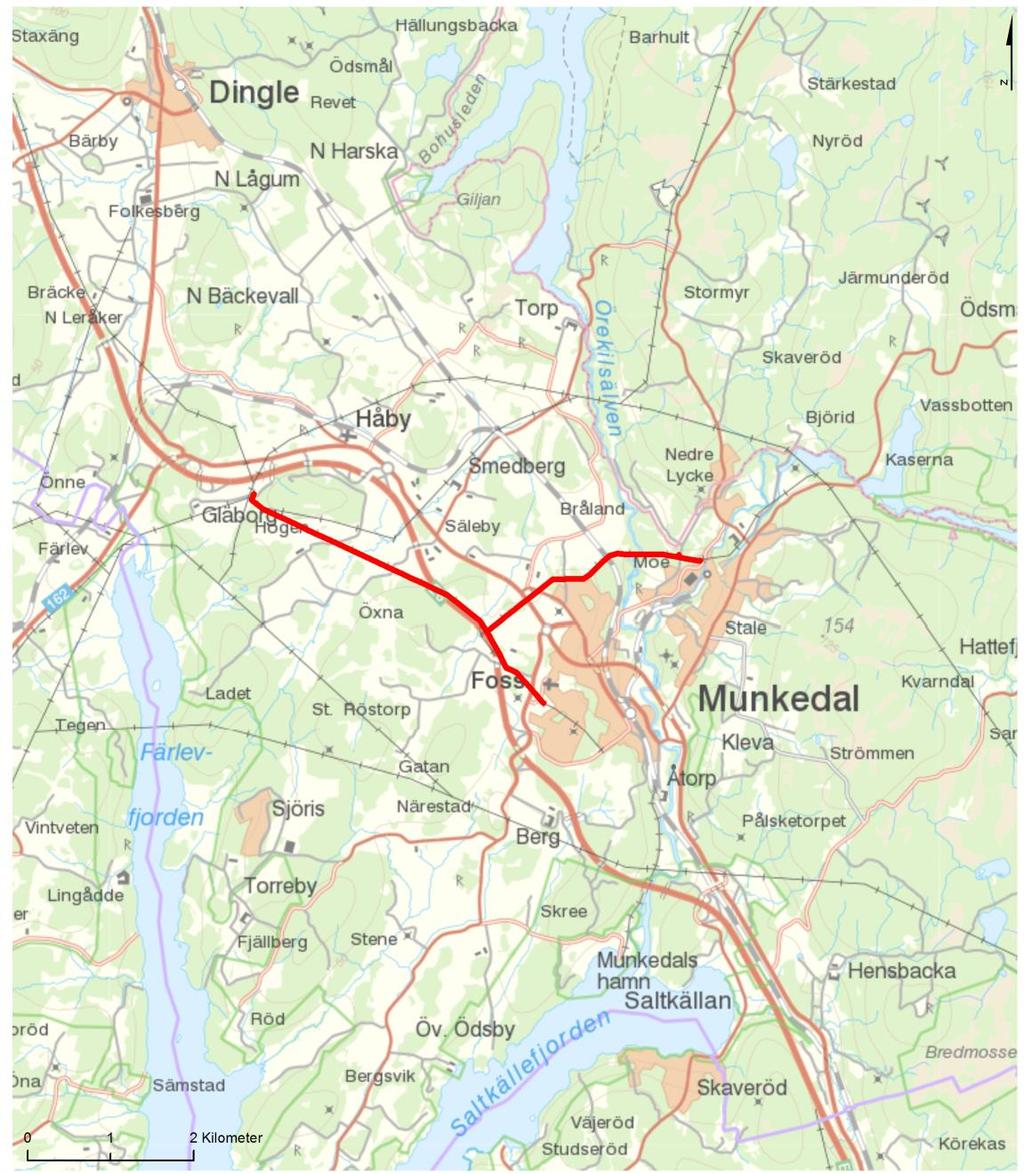 Samrådsunderlag Förnyelse av nätkoncession för befintlig 40 kv-ledning mellan Färlev och