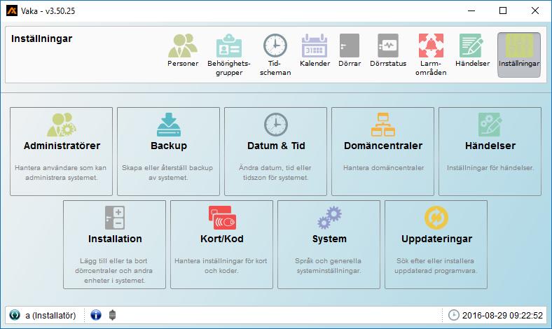 Vaka Pc-client Skillnaden på Vaka 10 och B60 är att det