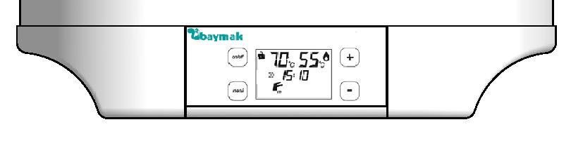 A On/Off Strömbrytare B Menu Används för att skifta program och inställningar. C (+) Används för att välja program. Ett kort tryck på knappen ökar det valda programmet ett steg.