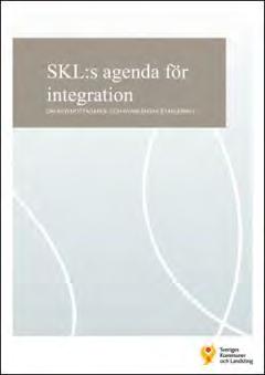 Agenda för integration Olika områden Mottagande och bosättning Etablering på arbetsmarknaden Integration i samhället Barn och unga Hälsa Statliga ersättningssystemen Forskning och utveckling