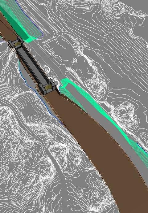 Nybyggnation av slussled i ny sträckning Förutsättningar Ökad fartygsstorlek 100-110x15,2 x 5,4 M Slusslängd 125,0 m Slussbredd 17,5 m Djup 0.8 m under dim.