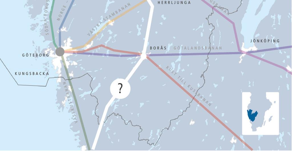 punktlighet Spårbyte teststräcka/or Kortare restider Brunnsbo stn Ökad