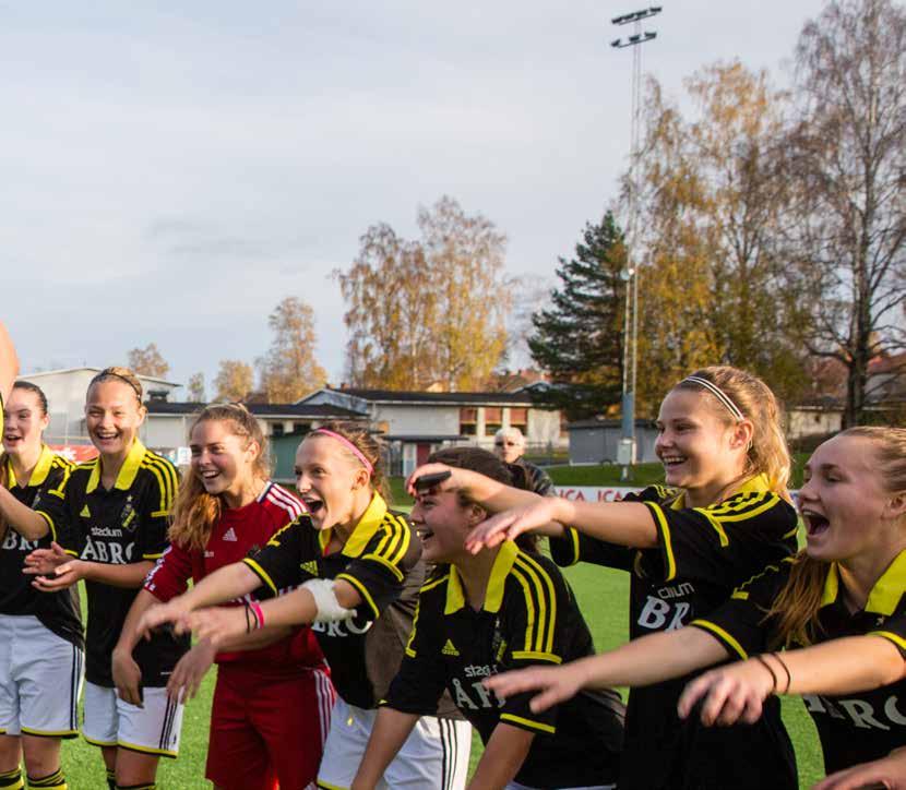 AIK UNGDOMSAKADEMI, FLICK heten genom kontinuerliga tränarmöten samt genom att följa lagens träningar och matcher.