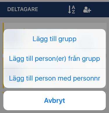 symbolen bestående av en person och ett plustecken. 3.