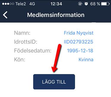 Fyll i personnumret. 2.