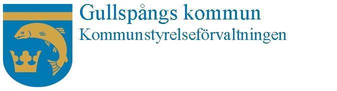DOKUMENTHANTERINGSPLAN 2017-2020 GULLSPÅNG KOMMUN Antagen av kommunstyrelsen 2017-06-07, 202 Dnr: KS