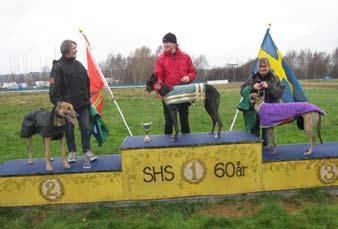 Loppet vanns av sponsorernas Xina, 36.76, efter Jonathan-Virana, tvåa Moon Quake Shake, 37.50, K Nilsson, ÖHK-NoHS, trea Gizzmo, 37.87, Jan Helgesson, VHS.
