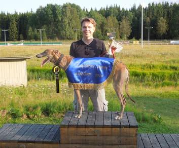 47, Giovanni Bettinelli, Italien. Lopp 7. European Derby Greyhound Veteran. Fr. v.