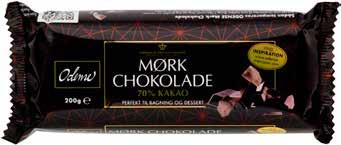 chokladen smält.
