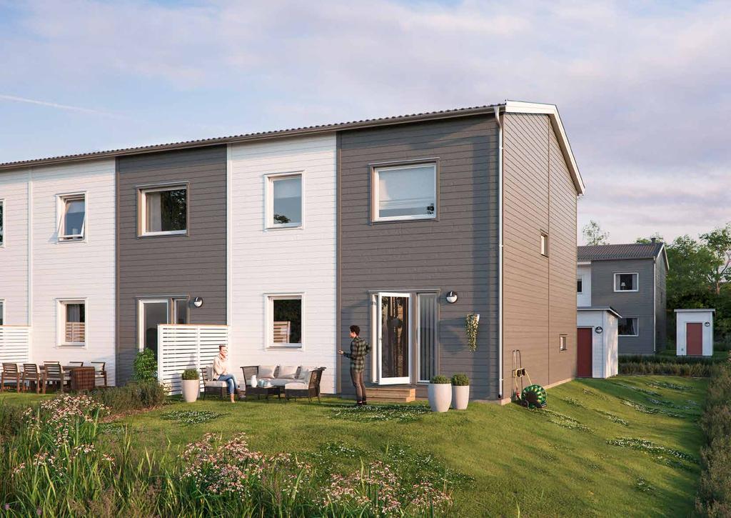 ... OCH TÅLIGT Det ska kännas att huset är välbyggt. Att det skyddar dig, som ett hus ska. I många, många år.