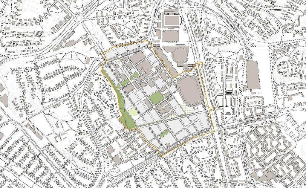 Följande frågor kopplat till parkering har identifierats som centrala i Slakthusområdet: - Hur kan parkeringslösningen i bostads- och verksamhetsområdet bidra till en tät och stadsmässig utveckling