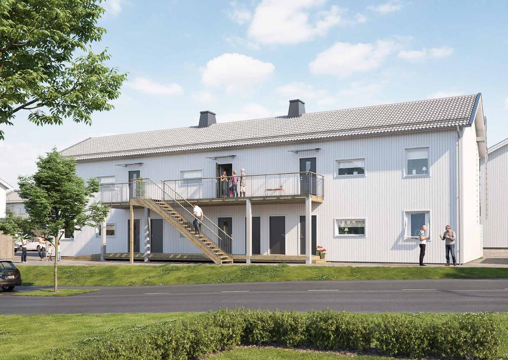 Exteriören är minst lika viktig som insidan, tror jag. Dessutom ska det kännas att huset är välbyggt. Att det skyddar, som ett hus ska.