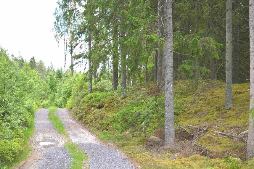 Det har tidigare funnits kontrakt för grus brytning på fastigheten som ej nyttjats. Skall ny kommersiell täkt öppnas krävs nytt tillstånd.