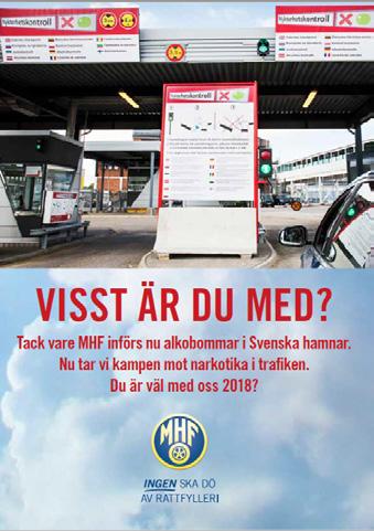 Årsutskicket I november varje år tas en ny folder fram som skickas till alla MHF-medlemmar tillsammans med årsaviseringen.