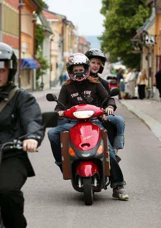 3.8 Mopedisterna en grupp som inte alla tänker på Vi ser i dag en kraftig el-cykelutveckling som gör att gränsdragningen mellan cyklister och mopedister blir mindre tydlig.