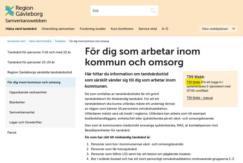 2(24) Inledning Detta dokument går igenom funktionerna i T99Webb och beskriver hur de används.