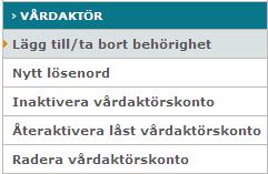 Behörigheter När en vårdaktör skaffat konto som personal kan hen logga in i 1177 Vårdguidens e-tjänster.