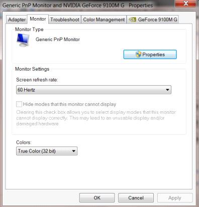 Klicka på knappen "Advanced Settings (Avancerade inställningar)".