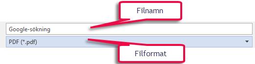 Windows 10 11 Spara som (utskrift till) pdf-fil Många dokument på t.ex. Internet har sparats (skrivits ut) i det såkallade PDF (Portable Document Format)-filformatet, d.v.s. som ett slags elektronisk utskrift.