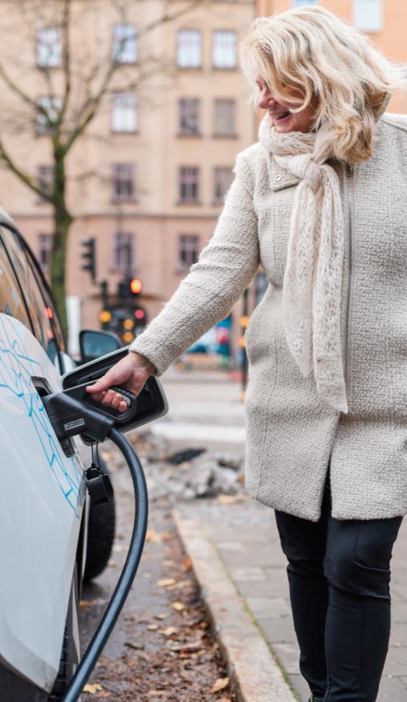 Steg 1 Undersök intresse och förutsättningar Steg 2 Välj typ av laddutrustning Steg 3 Utvärdera offerter Steg 4 Ansök om ekonomiskt stöd Steg 5 Beställ laddutrustning och arbete Steg 6 Följ