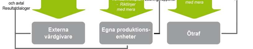 Landstinget styrs utifrån fyra olika perspektiv: Medborgare - är inriktat på hur befolkningens behov av hälso- och sjukvård och