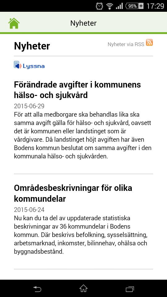 Information från Bodens kommun Genom Bodenappen når du snabbt Boden.se.