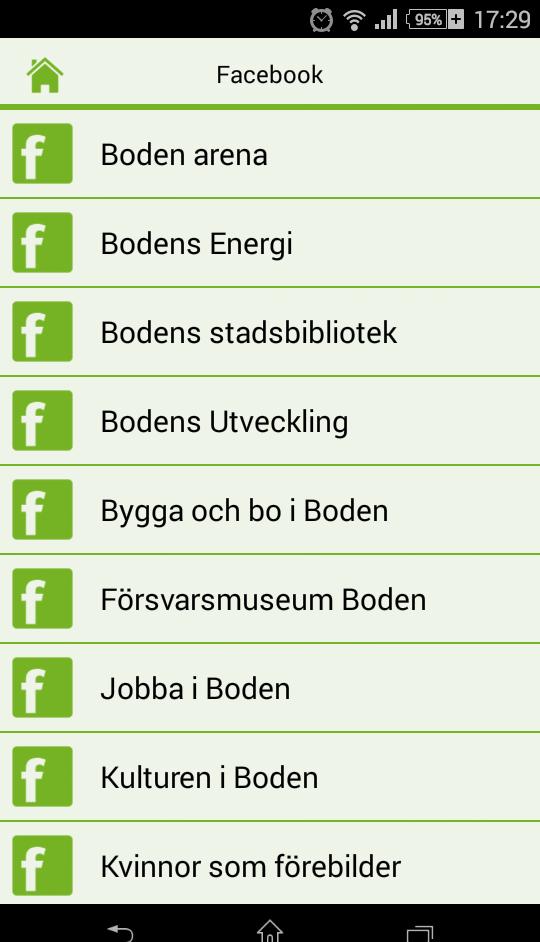 Bodens kommun i sociala medier Bodens kommun finns på några sociala medier och det