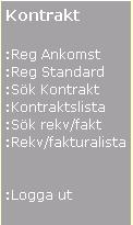 3 Kontrakt Kontraktsfunktionen hanterar registrering och underhåll av kontrakten.