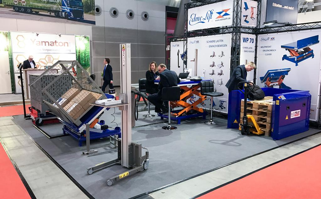 Kraftsamlng på LogMat På ny post Adam Wahlqvst - Marknadsassstent LOGIMAT I STUTTGART HAR UTVECKLATS TILL en av de största och vktgaste mässorna för ntern materalhanterng.