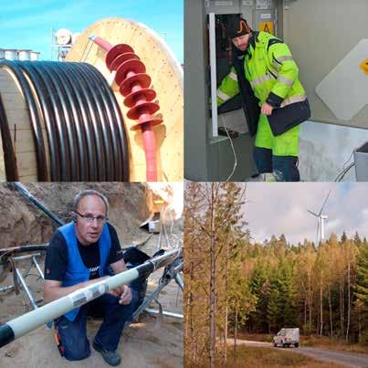 Anläggnings- och servicetjänster Som ett komplement till vår tillverkning av kraftkablar utför Nexans Sweden AB montage av ändavslut, skarvning, kabelprovning m.m. på både nyförlagda och befintliga kraftkablar.
