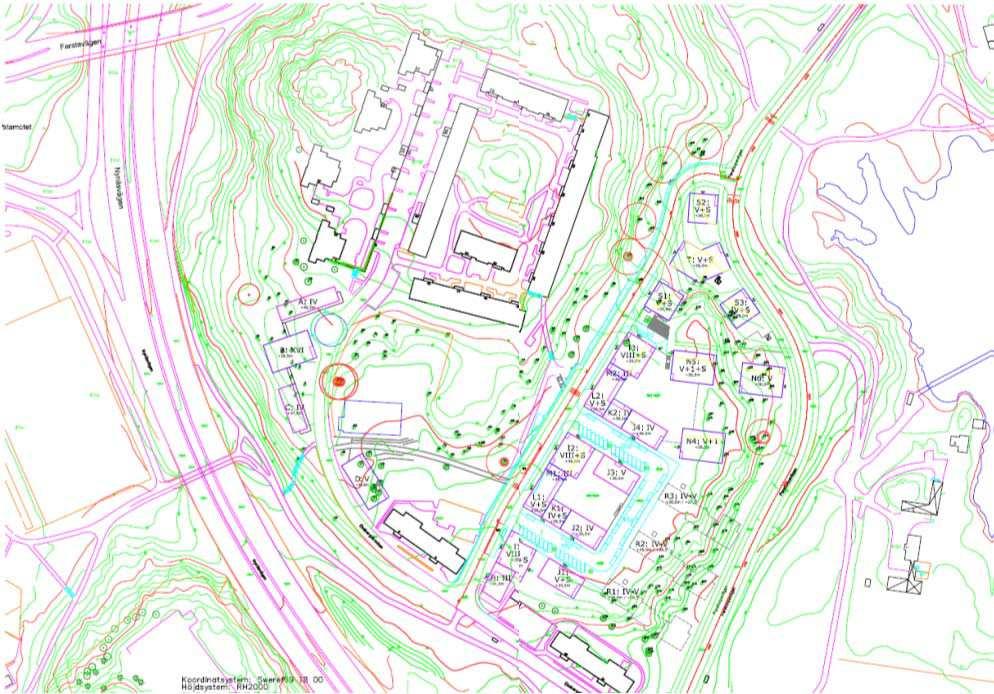 2.2 PLANERAD BEBYGGELSE Det aktuella planförslaget innebär att den tidigare sjukhemsbyggnaden ersätts med flerbostadsbebyggelse i fyra till åtta