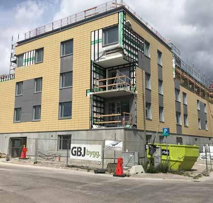 Kommunhuset i Lerum renoveras BRF VARVSKRANEN, KARLSKRONA Vi är i full fart med att bygga 34 lägenheter mitt inne i centrala Karlskrona.