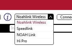 Placering av Noahlink Wireless: Placera Noahlink Wireless på bordet med fri sikt till