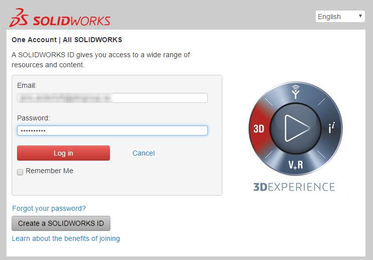 Installationsmanual för SOLIDWORKS2017 DEL 1: Installation av fasta licenser Logga