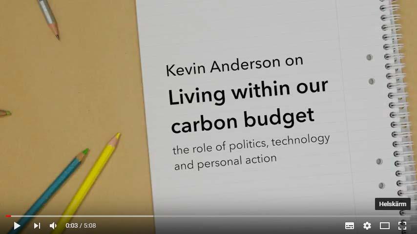 Att leva inom vår koldioxidbudget: politik, teknologi och