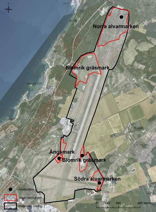 16 Översikt över områden med höga