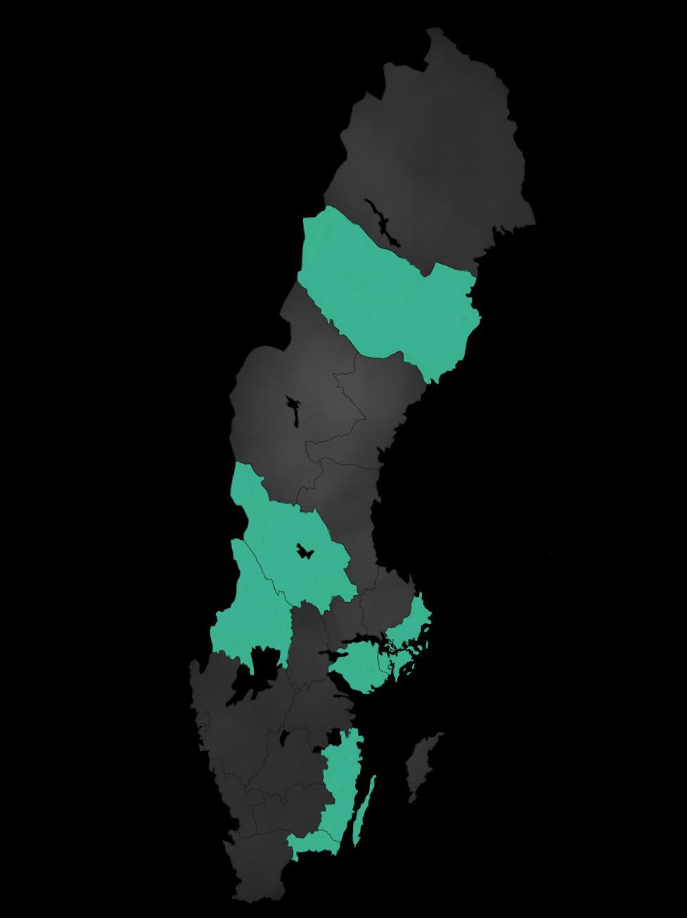 Landsting Region Västerbotten Regioner i Sverige De flesta län har redan bildat region.