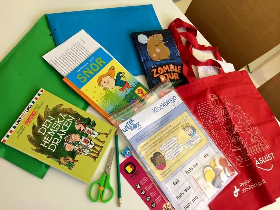 Letterbox Club Sverige Pilotprojekt i Stockholm och Jönköpings län Samverkan: Region Jönköpings
