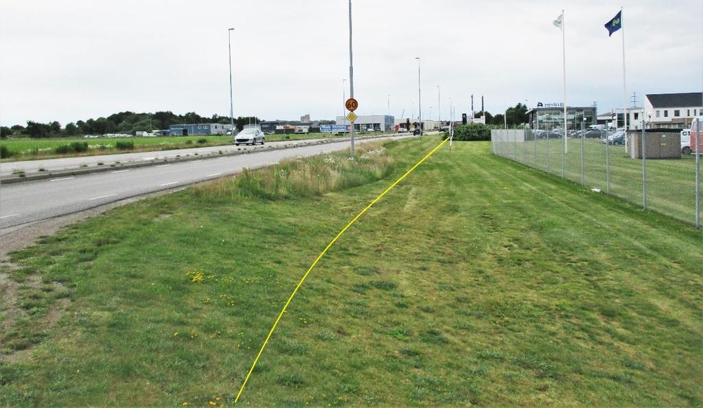 (bild 3) Fortsatt sträckning